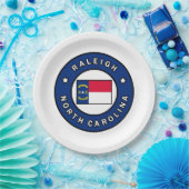 Assiettes En Carton Raleigh Caroline du Nord (Fête)