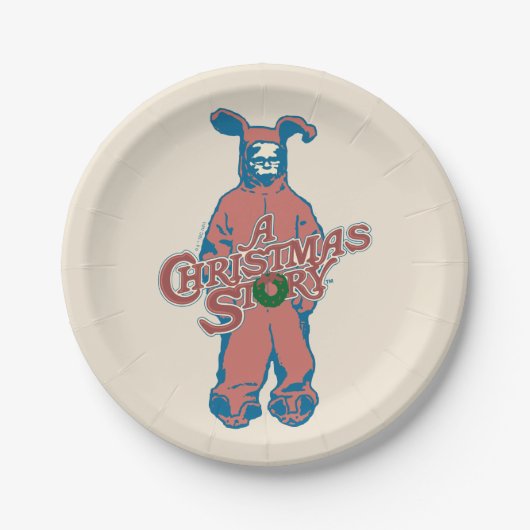 Assiettes En Carton Ralphie | Cauchemar rose (Devant)
