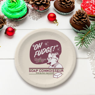 Assiettes En Carton Ralphie Parker - Connaisseur du savon