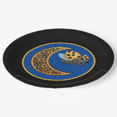 Assiettes En Carton Ramadan Croissant Lune Ladybug (Angle)