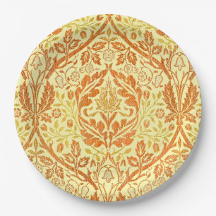 Assiettes En Carton Rameau d'or floral artistique de William Morris