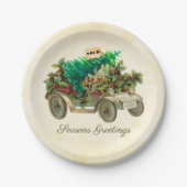 Assiettes En Carton Ramenez à la maison la plaque de papier d'arbre (Devant)