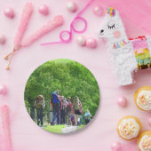 ASSIETTES EN CARTON RANDONNÉE (Fête)