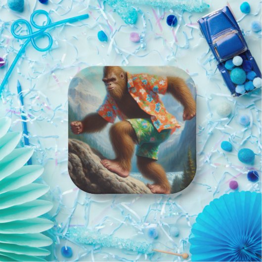 Assiettes En Carton Randonnée (Fête)