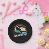 Assiettes En Carton Randonnée Memories Cousin Camp (Fête)