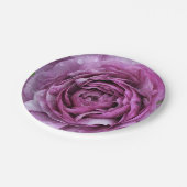 Assiettes En Carton Ranunculus pourpre (Angle)