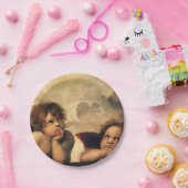 Assiettes En Carton Raphael - Anges 1512 (Fête)