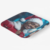 ASSIETTES EN CARTON RAPPY X-MAS (Angulaire)