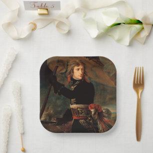 Assiettes En Carton Rassemblement de Napoléon Bonaparte à la bataille 