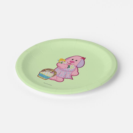 Assiettes En Carton Rassemblement des fleurs avec Melanie (Angle)