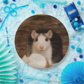 Assiettes En Carton Rat mignon (Fête)