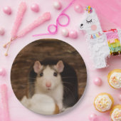 Assiettes En Carton Rat mignon (Fête)