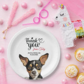 Assiettes En Carton Rat Terrier (Fête)