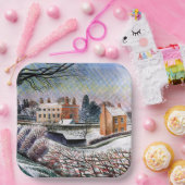 Assiettes En Carton Ravilier - Vicarage en hiver (Fête)