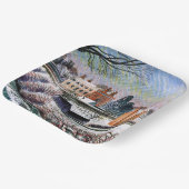 Assiettes En Carton Ravilier - Vicarage en hiver (Angulaire)