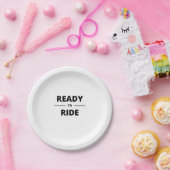 ASSIETTES EN CARTON READY TO RIDE (Fête)