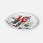 Assiettes En Carton Réalisateur de plaques de papier (Angle)