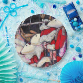 Assiettes En Carton Réalité sur les vacances (Fête)