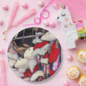 Assiettes En Carton Réalité sur les vacances (Fête)