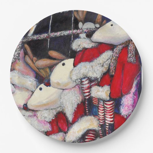 Assiettes En Carton Réalité sur les vacances (Devant)