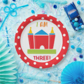 Assiettes En Carton Rebondissons les caisses de fête d'anniversaire (Fête)