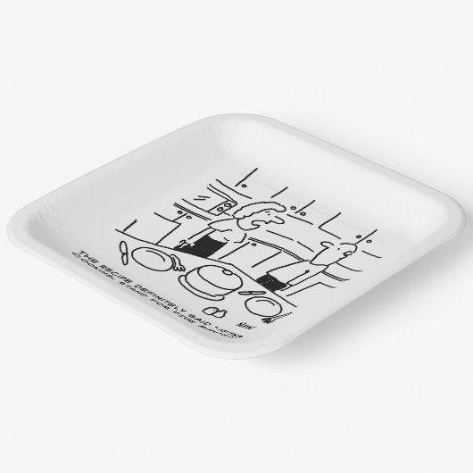 Assiettes En Carton Recette Dit Se tenir après la Cuisine (Angulaire)
