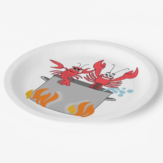 Assiettes En Carton Réchauffe (Angle)