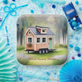 Assiettes En Carton Réchauffement domestique minuscule (Fête)