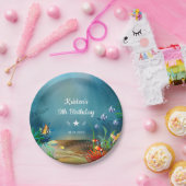 Assiettes En Carton Récif d'océan sous la fête d'anniversaire de mer (Fête)