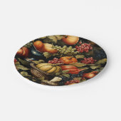 Assiettes En Carton Récolte d'automne (Angle)