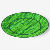 Assiettes En Carton Récolte de graines d'herbe verte (Angle)