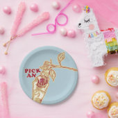 Assiettes En Carton Récolte de pomme de verger (Fête)