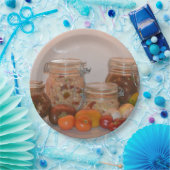 Assiettes En Carton Récolte d'été deux (Fête)