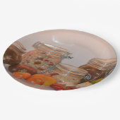 Assiettes En Carton Récolte d'été deux (Angle)