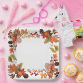 Assiettes En Carton Récolte : Récolte de germes (Fête)