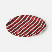 Assiettes En Carton red chritmas happy day candy background (Angle)