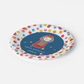 Assiettes En Carton Red Gumball Machine Candy Bubble Gum Anniversaire (Angle)