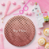 Assiettes En Carton Red Hearts Ombre (Fête)