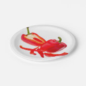 Assiettes En Carton Red pepper (homonymie) (Angle)