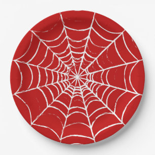 Assiettes En Carton Red Web