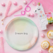 Assiettes En Carton Red Yellow Blush Tie (Fête)