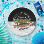 Assiettes En Carton Reely Vol Pêche Noël (Fête)