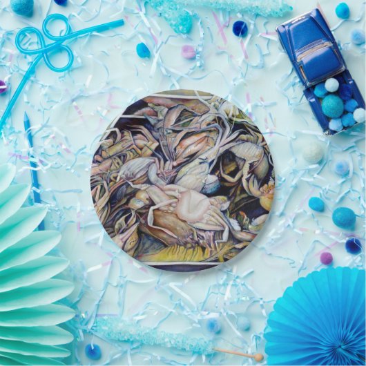 Assiettes En Carton Réfléchir hors de la boîte (Fête)