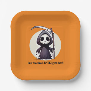 Assiettes En Carton Refroidissement de Grim - Personnalisé