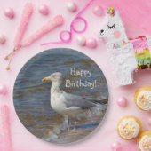 Assiettes En Carton Regarder la mouette fixement (Fête)