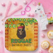 Assiettes En Carton Reggae Jamaican Birthday Party (Fête)