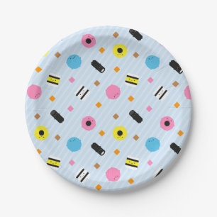 Assiettes En Carton Réglisse Allsorts de sucrerie de Kawaii