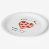 Assiettes En Carton Rehearsal Dinner Pizza Party (Angle)