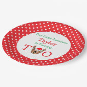 Assiettes En Carton Reindeer 2e anniversaire (Angle)