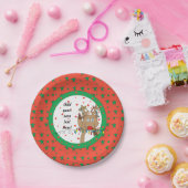 Assiettes En Carton Reindeer Dit Taille : 7" Jeter une fête spectacula (Fête)